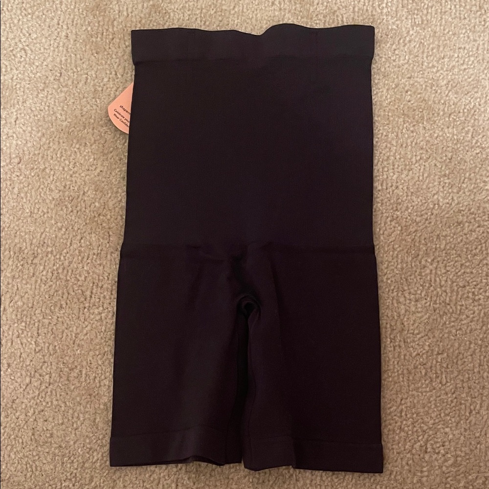 Shapermint All Day Every Day Black High-Waisted Shaper Shorts - Picture 4 of 8